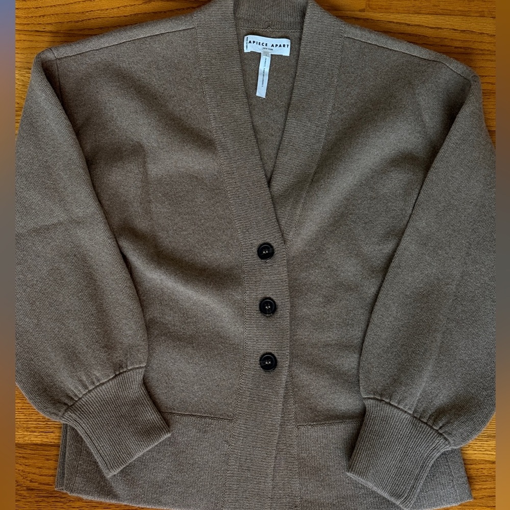 Apiece Apart Salina Cardigan- S - Picture 2 of 6